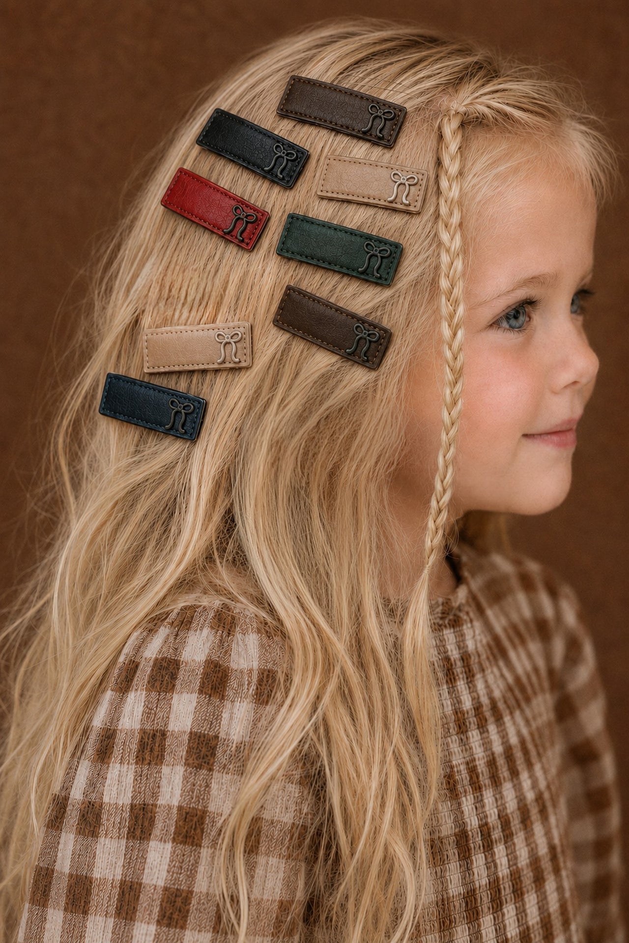 Nana 2PK Leather Clip