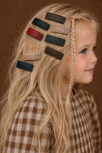 Nana 2PK Leather Clip