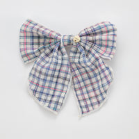 Nana Pleated Bow Clip