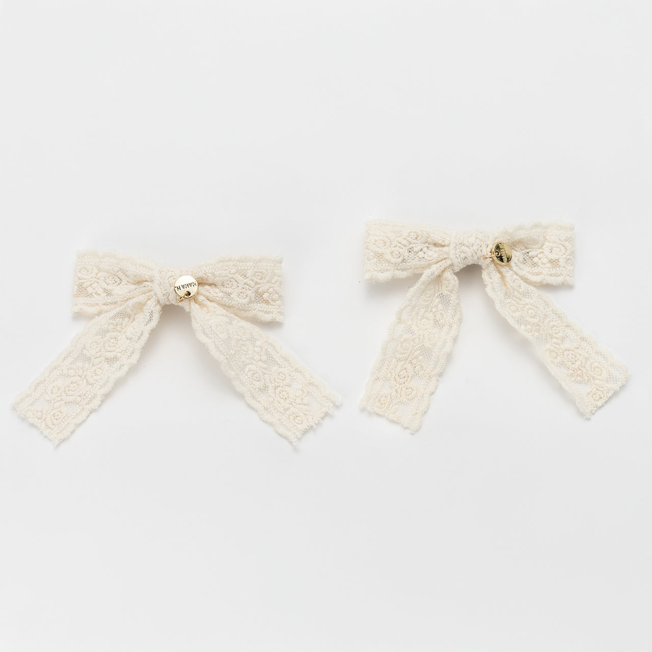 Nana 2PK Lace Bow Clip