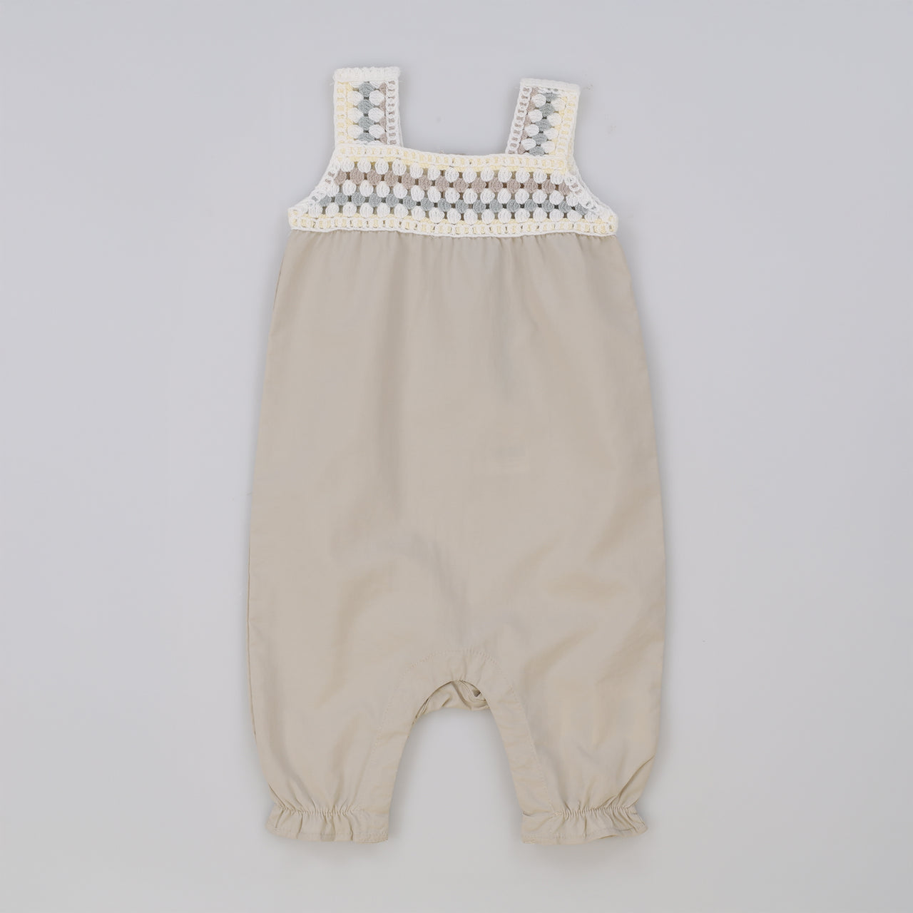 Melange Retro Crochet Overall/ Jumper