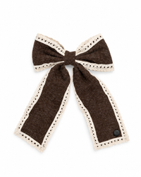 Nana Knit Bow Clip