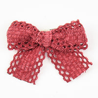 2PK Mini Lace Bow Clip