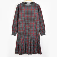 Checkered Print Dress