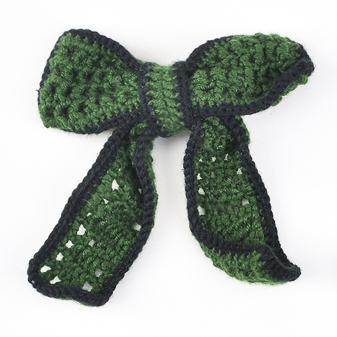 Crochet Bow Clip