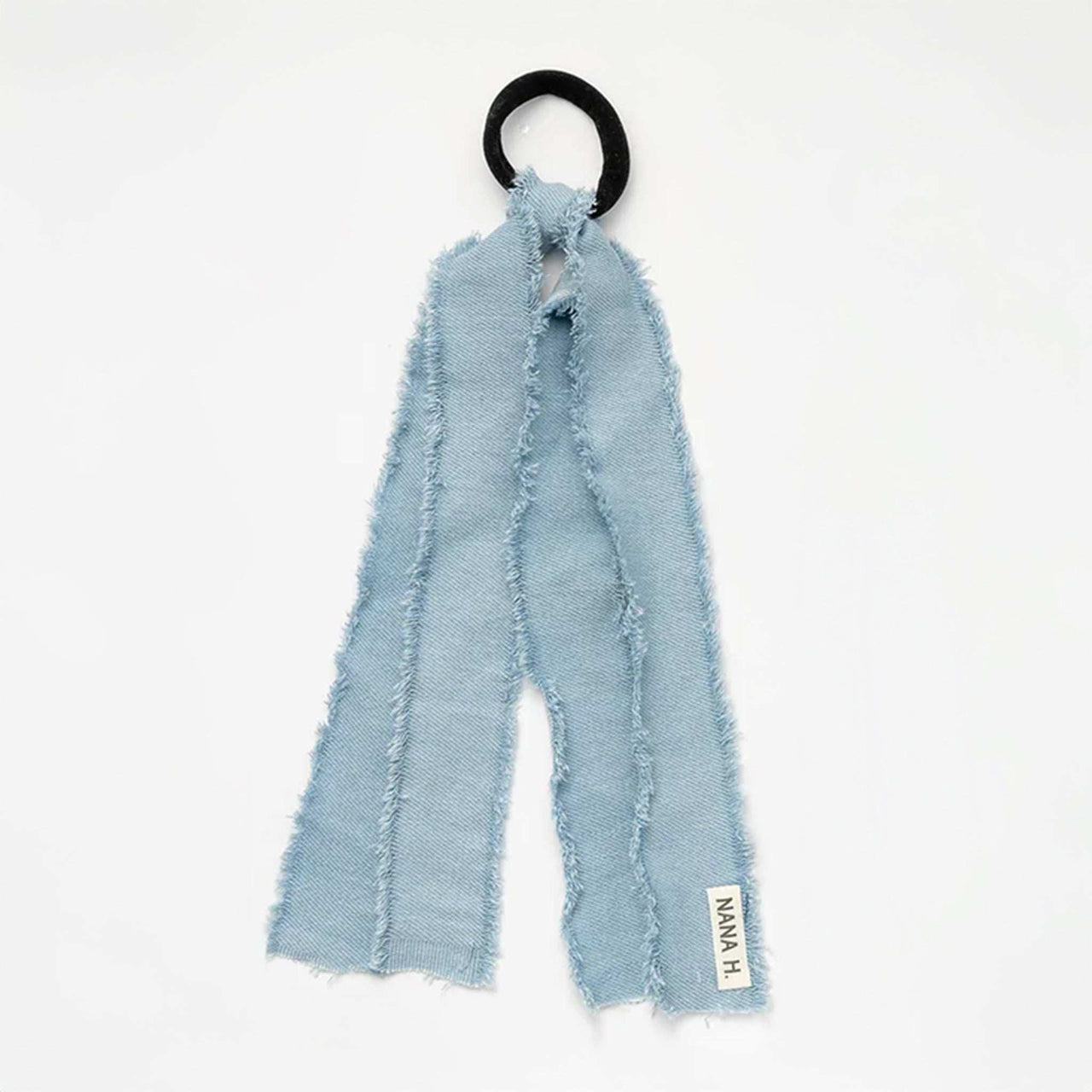 Nana Denim Ponytail Ribbon