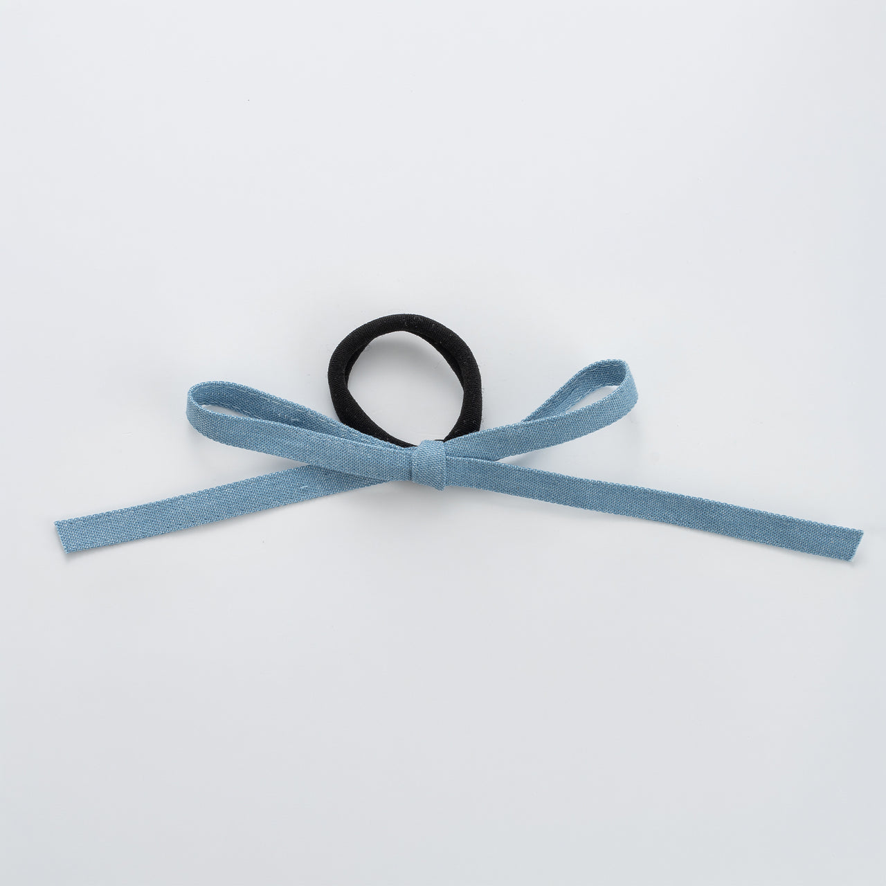 Nana Denim Bow Rubberband