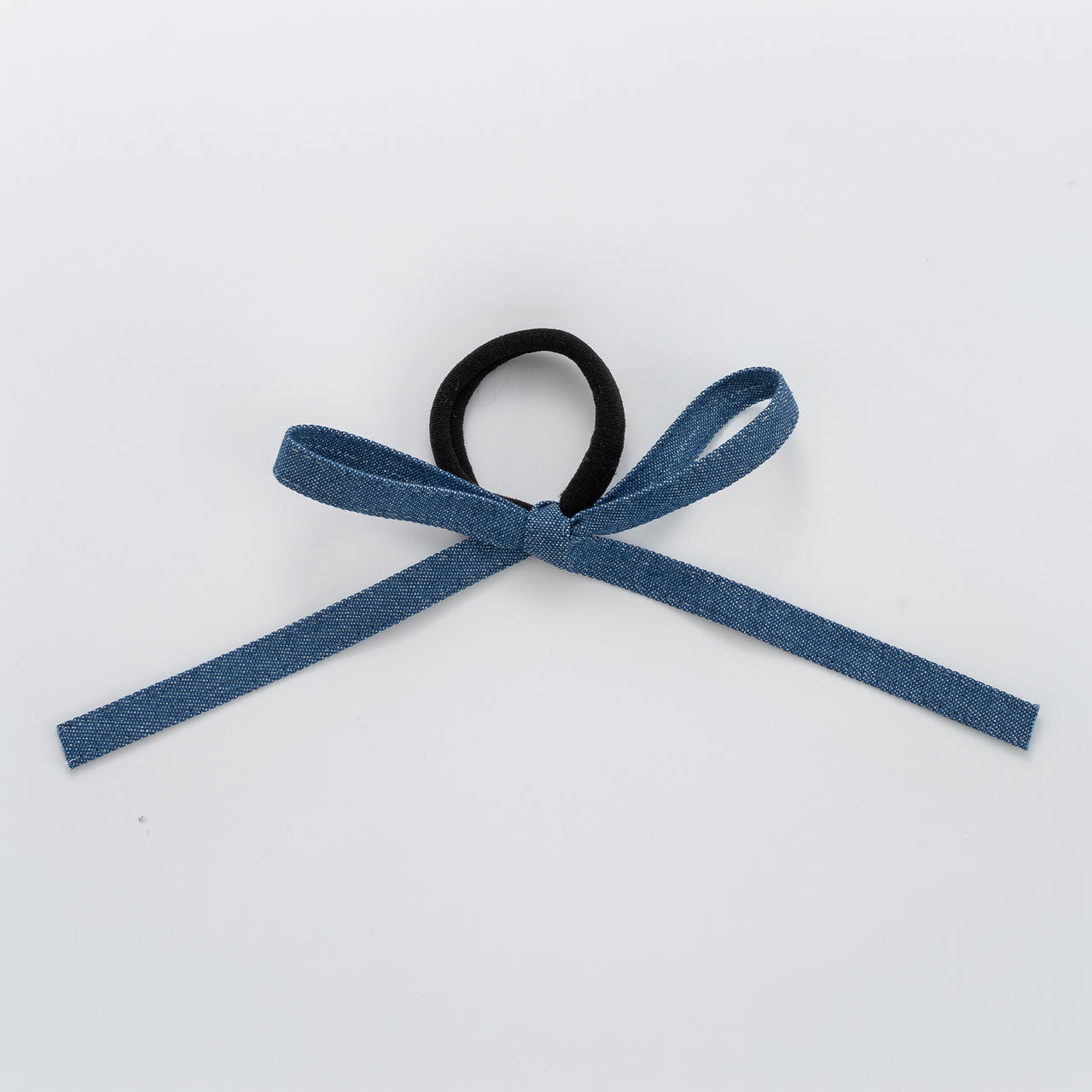 Nana Denim Bow Rubberband