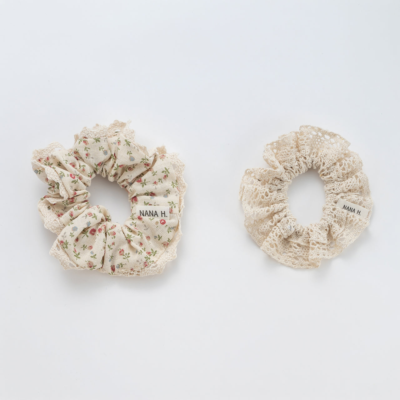 Nana 2PK Floral Scrunchies