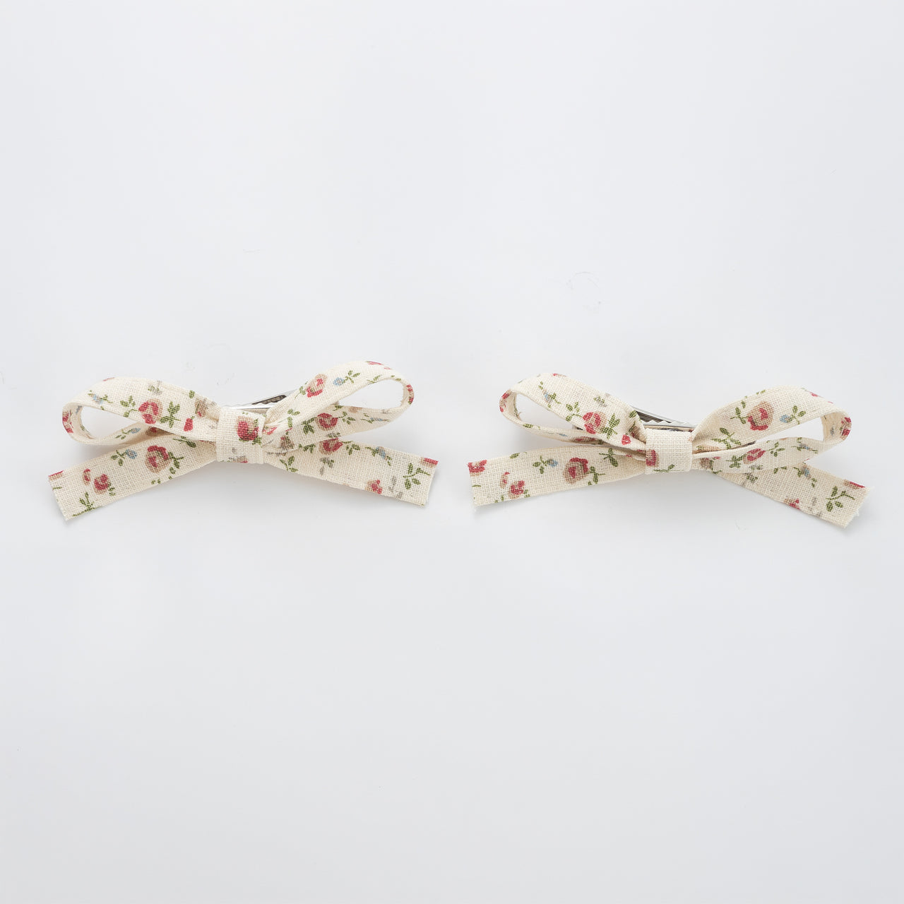 Nana 2PK Floral Mini Bow Clip