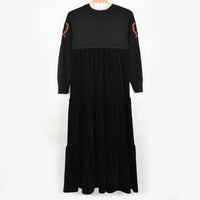 Melange Velour Robe