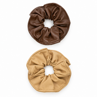 Nana Leather Scrunchie