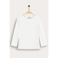 Melange Lycra 3/4-Long Sleeve Shell