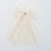 Nana Tulle Pearls Clip