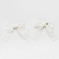 Nana 2PK Lace Bow Clip
