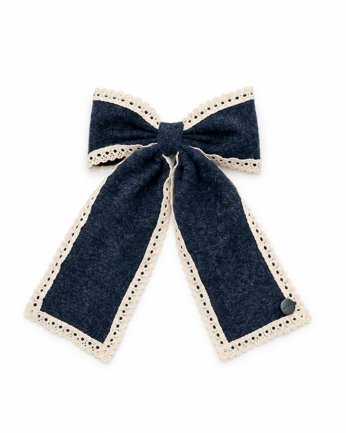 Nana Knit Bow Clip