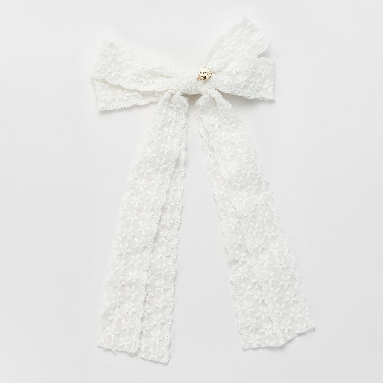 Nana Lace Long Bow Clip