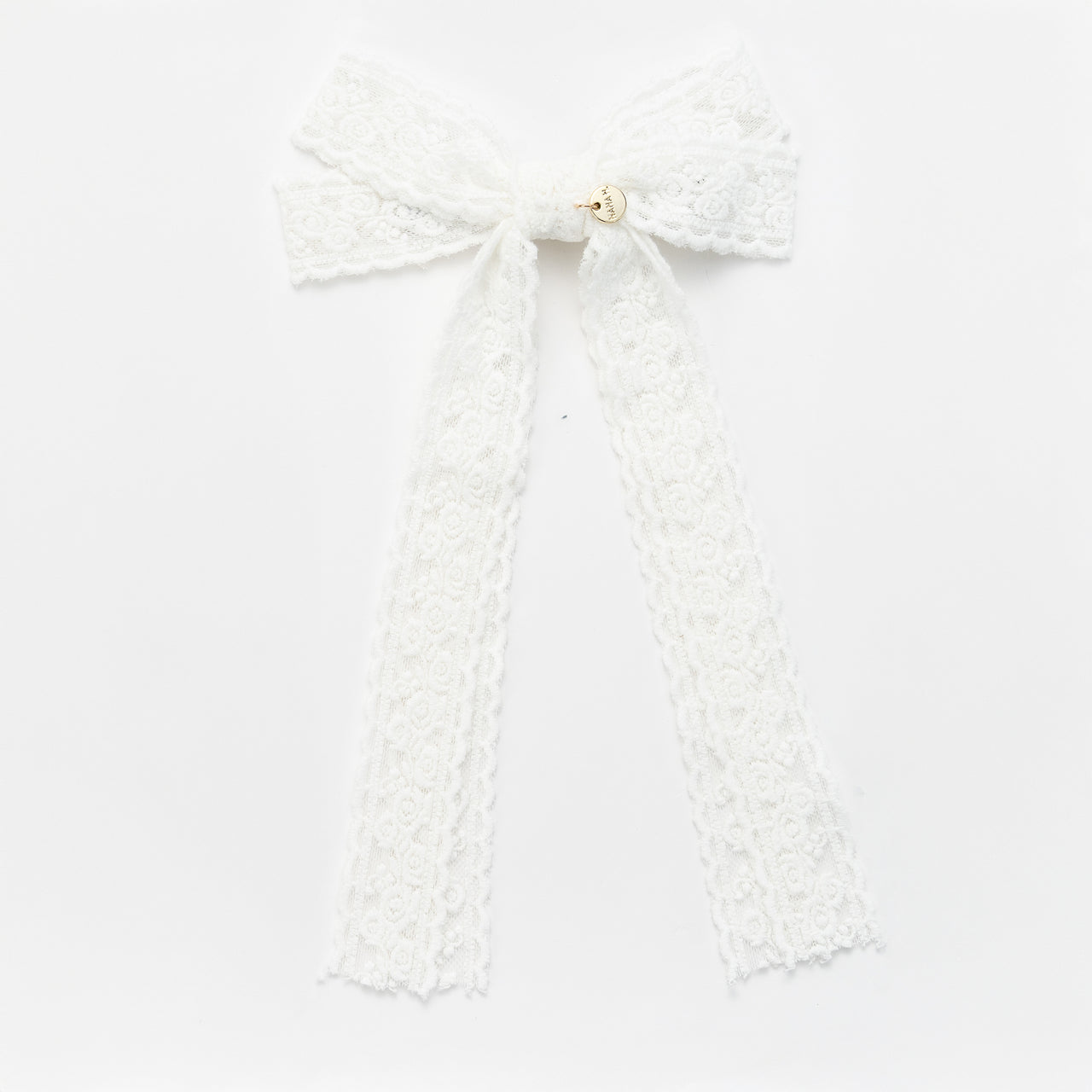 Nana Lace Double Bow Clip
