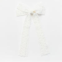 Nana Lace Double Bow Clip