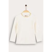 Melange Lycra 3/4-Long Sleeve Shell