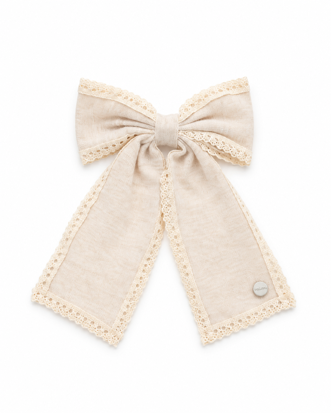Nana Knit Bow Clip