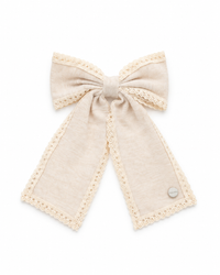 Nana Knit Bow Clip