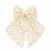 Nana Sequin Bow Clip