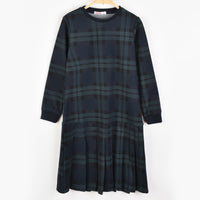 Checkered Print Dress