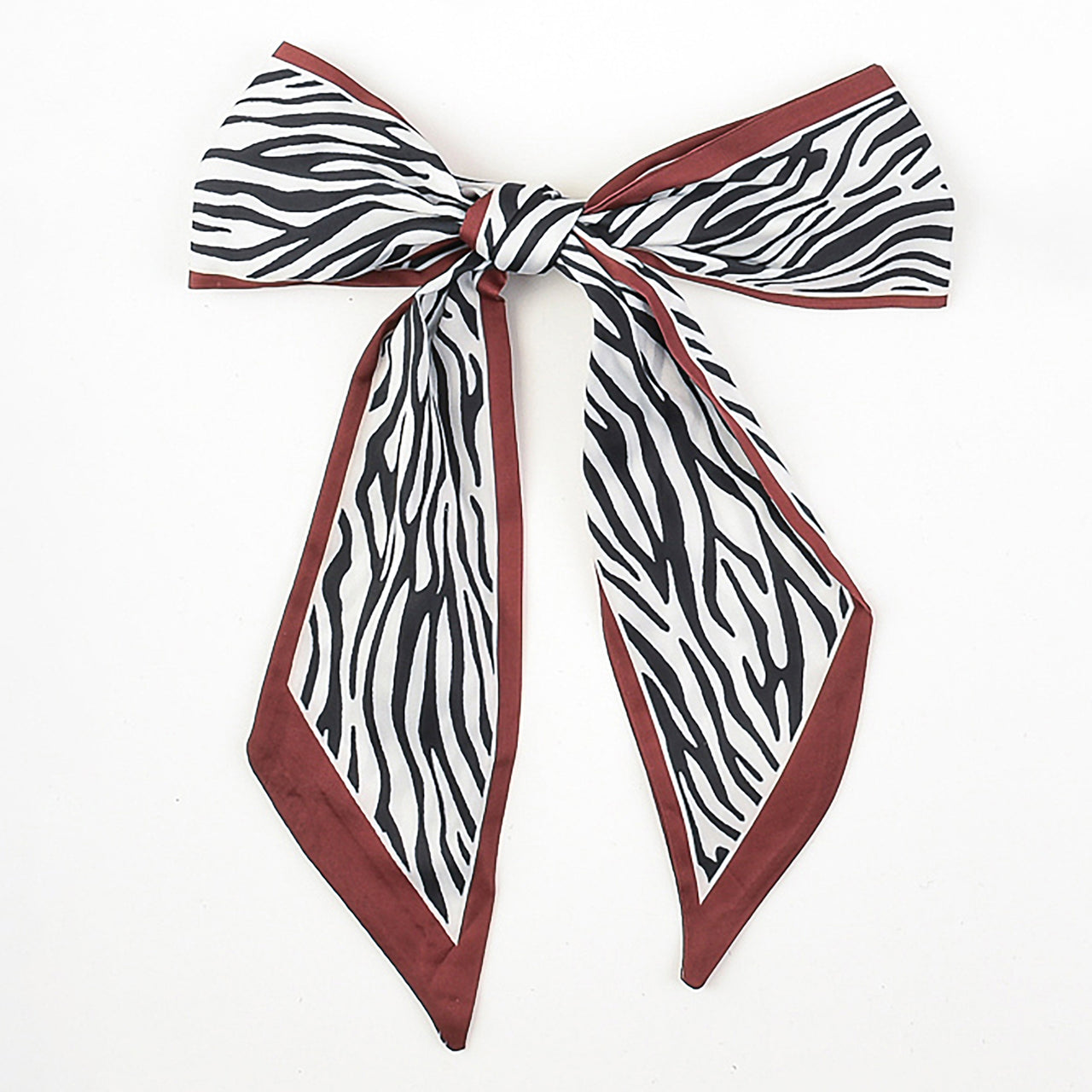 Satin Long Bow Clip