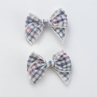 Nana 2pk Printed Bow Clip