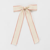 Nana Canvas Long Bow Ribbon Clip