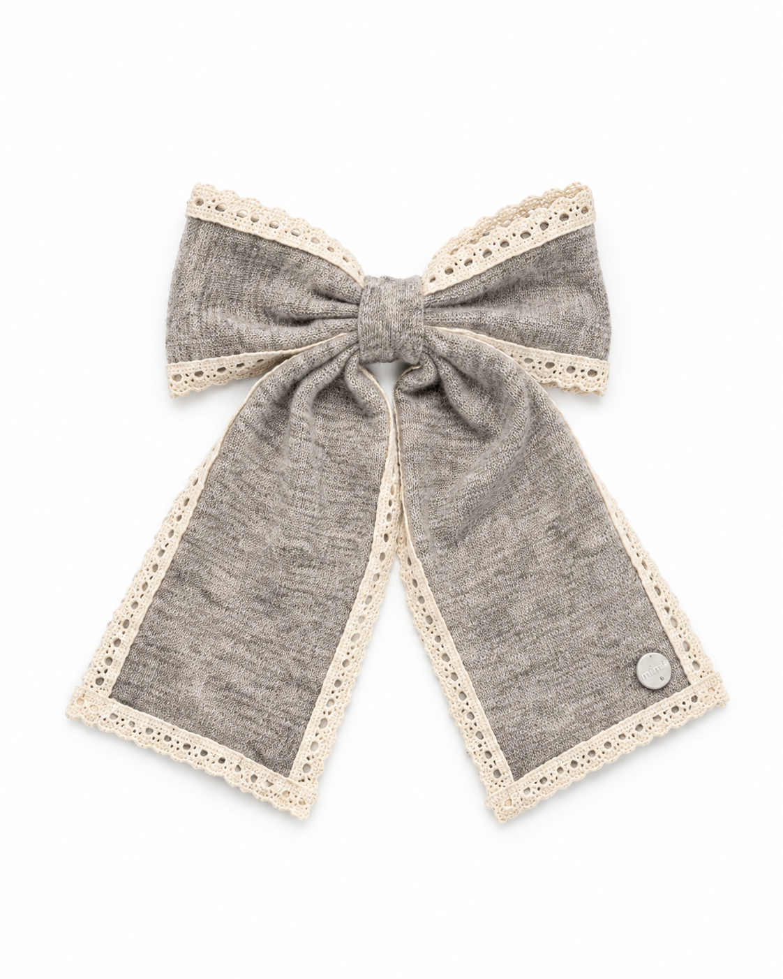 Nana Knit Bow Clip