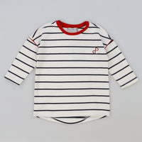 Girls Striped Rib Shirt