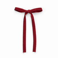 Nana Woven Ribbon Bow Hair Tie