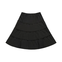 Ribbed Layered Skirt