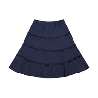 Ribbed Layered Skirt