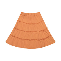 Ribbed Layered Skirt