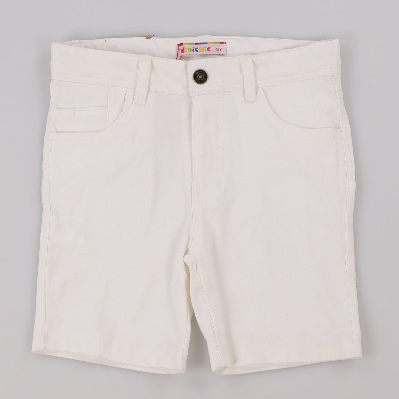 Textured Basic Shorts