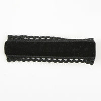 Velvet Crochet Clip