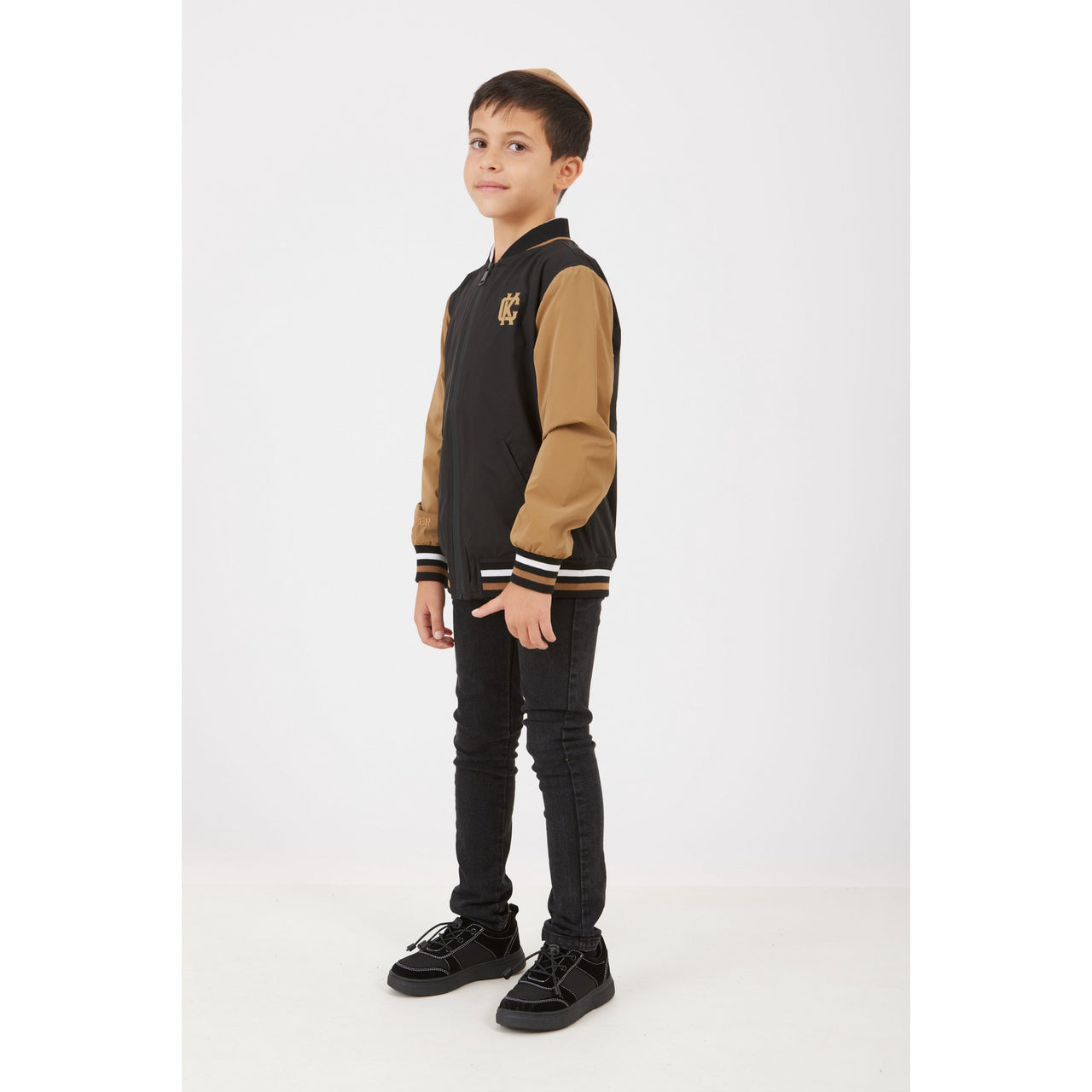 Velour Lining Cardigan