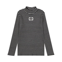 Hadas Rib Stripes Mockneck