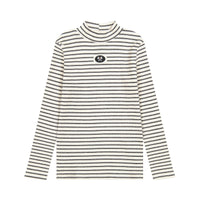 Hadas Rib Stripes Mockneck