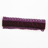 Velvet Crochet Clip