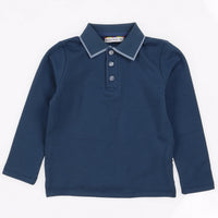 Boys Contrast Polo