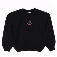 Girls Cherry EMB Sweatshirt
