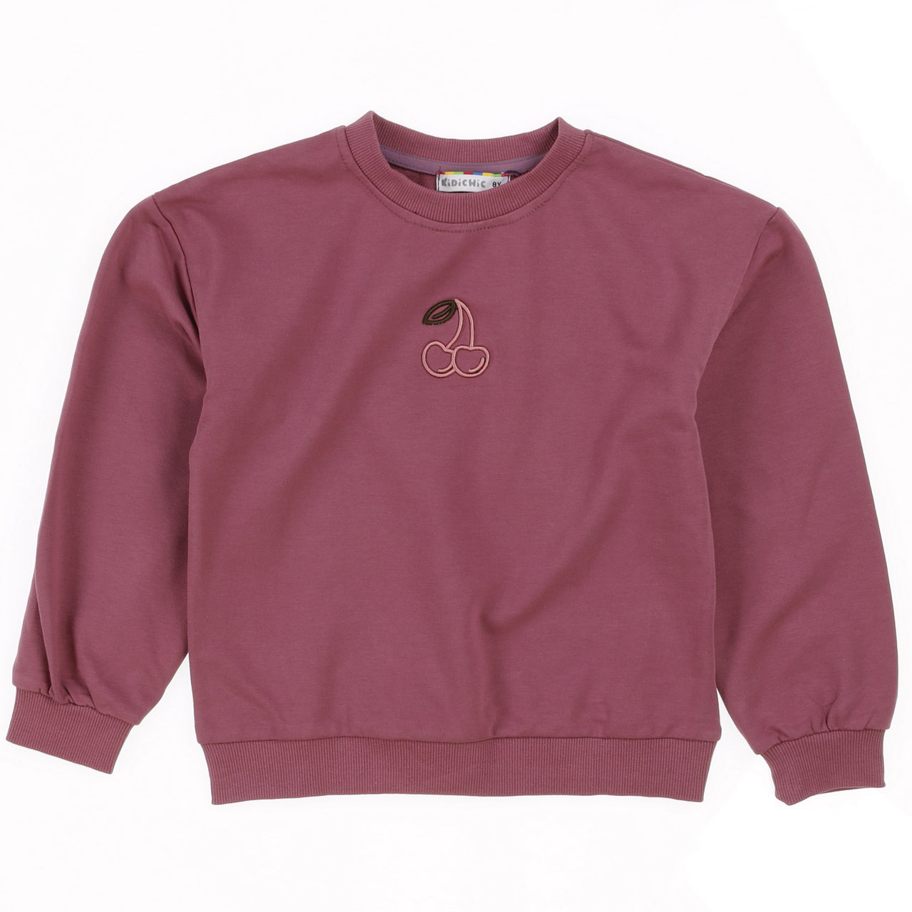 Girls Cherry EMB Sweatshirt