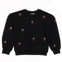 Girls Cherry AOP Sweatshirt
