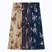 Combinated Pleated Skirt