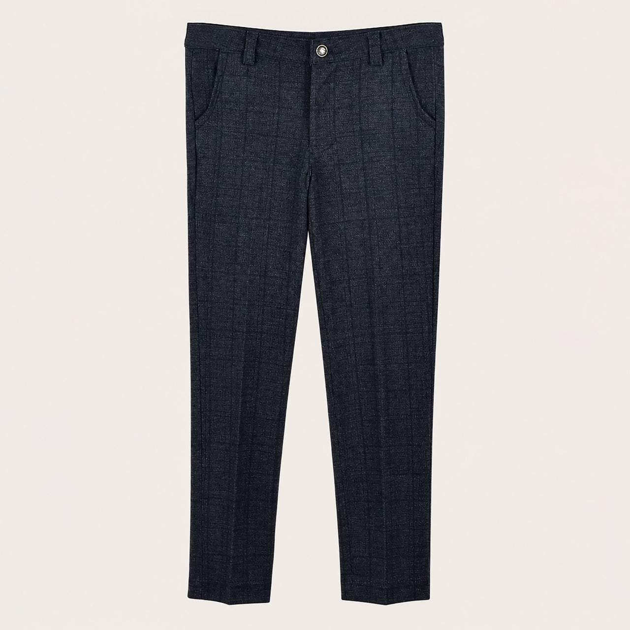 Stretch Checkered Pants