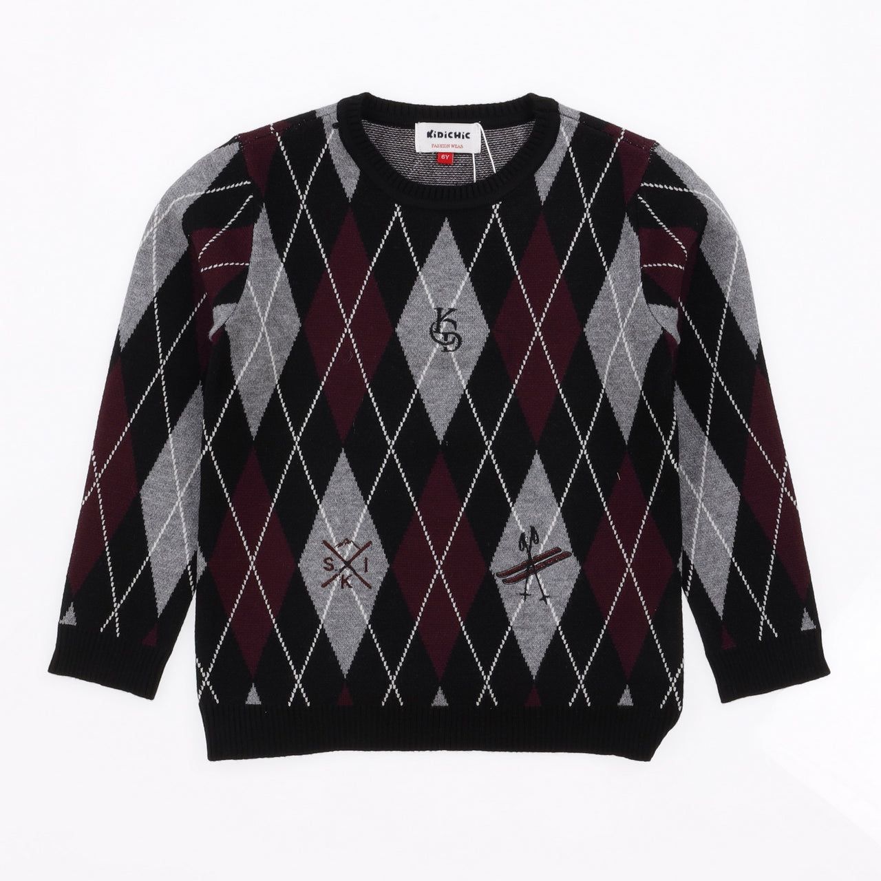 Boys Argyle Sweater